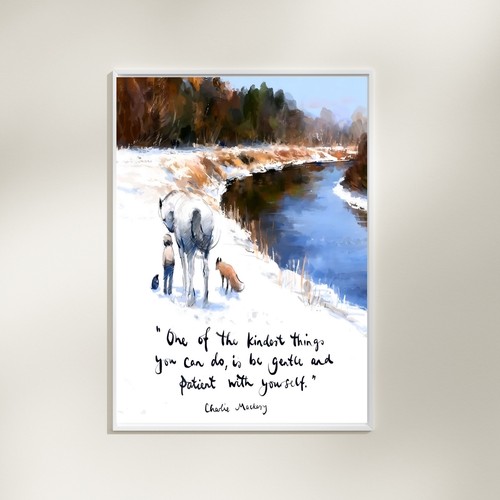 Inspirational quote art - ,