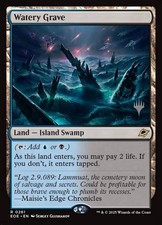 MTG - WATERY GRAVE - Edge of