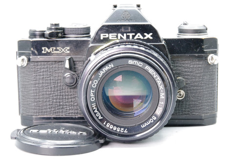 Pentax 35mm slr black - pentax, +