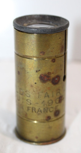 Antique brass spy - spy, scope