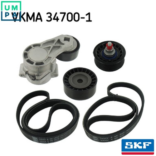 Vribbed belt set vkma 34700 - belt,
