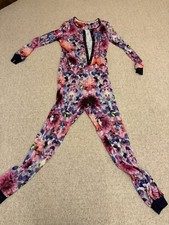 Ted Baker One Piece  Age 13-14 Years Good Condition Floral Purple