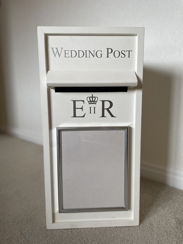 Wedding post box white - wedding,