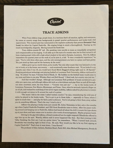 Trace adkins press kit - adkins",