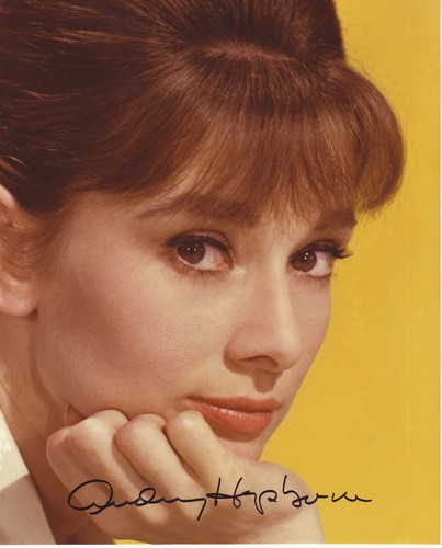 Audrey hepburn autograph - audrey,