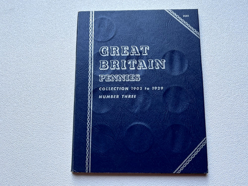Whitman folder 9683 pennies - folder,