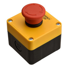 Weatherproof Emergency Stop Push Button Switch – 660V 10A Industrial Safety