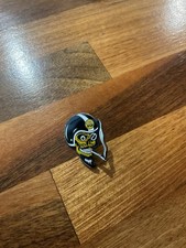 Skull Biker Pin Badge, HA Outlaw Nomad 1% Harley #13 Angels DILLIGAF Lone Wolf