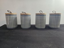 Set Of 4 Tea Coffee Sugar