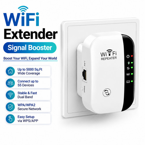 Wifi extender signal booster - wifi,