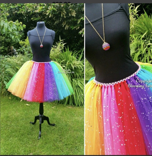 Festival rainbow tutu
