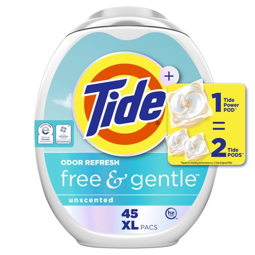 Tide pods free and - tide, odor
