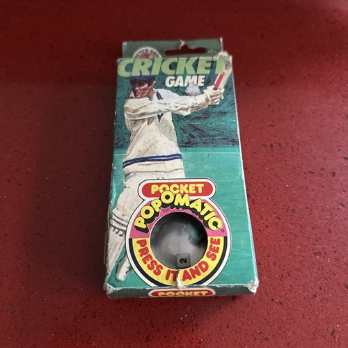 Vintage pop matic - vintage, cricket