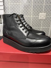 Grenson Buster  Leather Moc Toe Mens Boot UK 9 G