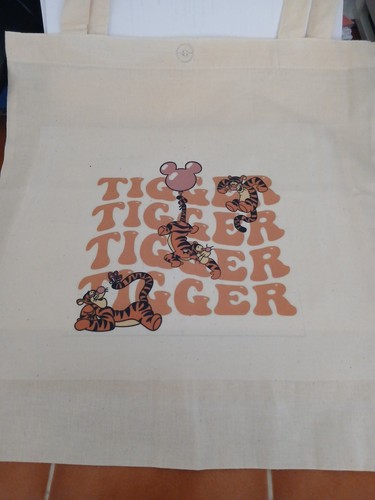 Handmade tigger tote - handmade,