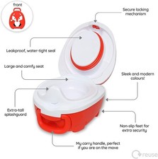 My Carry Potty - Bumble Bee Travel Potty, Award-Winning Portable Toddler Toilet 