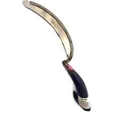 LONG 16" HAND SICKLE GRASS WEED CUTTER CUTTING GARDEN TOOL CUT DOWN CURVED