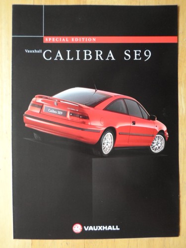 Vauxhall calibra se9 - vauxhall,