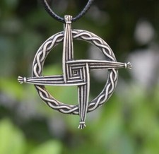 Alloy  St Brigid Cross