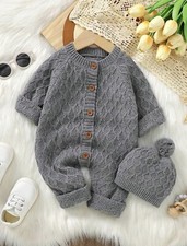Baby Knitted Sweater Bodysuit