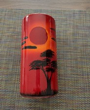 Poole pottery orange acacia - poole,