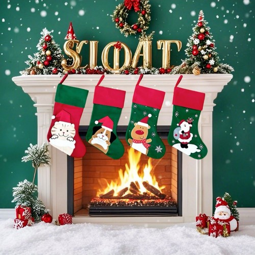 Xmas stockings luxury - xmas,