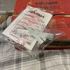 Vintage Bush VCR Video Tape VHS Player Recorder VCR905SIL/A boxed sold as seen