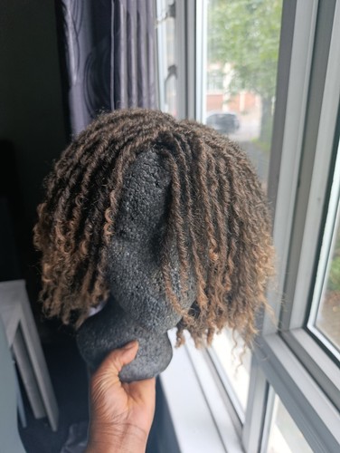 Brown ombre curly hair - curly,