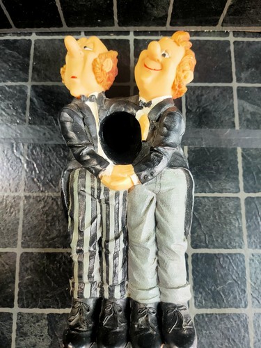 Wine bottle holder figurine - bottle,