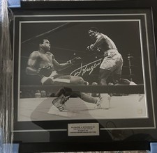Framed smokin joe frazier - framed, smokin'