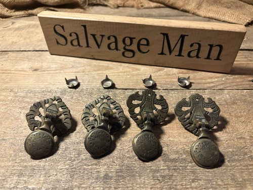 Set antique cast brass - 4,