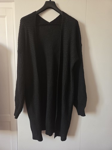 Shein women black longline - black,