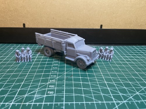 Opel blitz truck with - blitz,