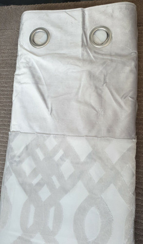 Next cut velvet devore silver - devore,