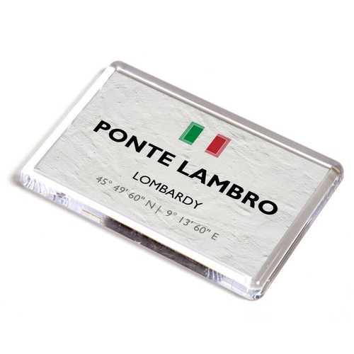 Fridge magnet ponte lambro - -,