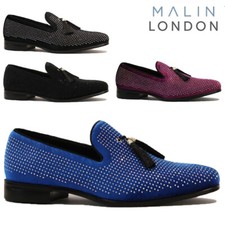 MENS GLITTER DIAMANTE TASSEL