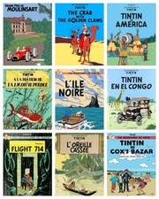 Tintin poster many designs - poster,