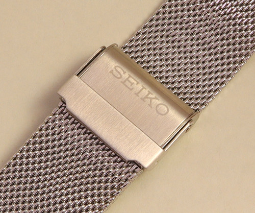 For seiko watch mesh strap - for,