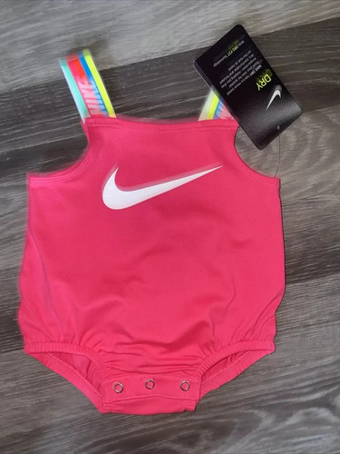 Nike baby girl swimsuit swim - nike,