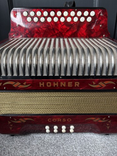 Vintage hohner corso button - hohner,