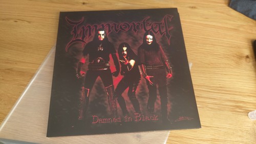 Immortal damned black - black, vinyl