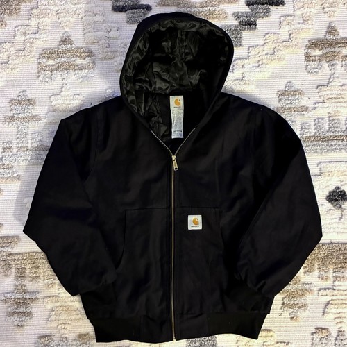 Black reworked carhartt - black,