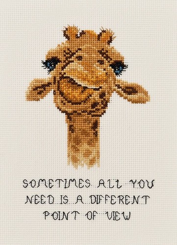 Permin giraffe counted cross - counted,