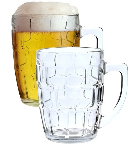 Beer stein mug pint - 4x,