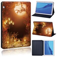 Fit Huawei MediaPad T5 10.1"/T3 10 9.6"/T3 8.0" Tablet Leather Stand Cover Case