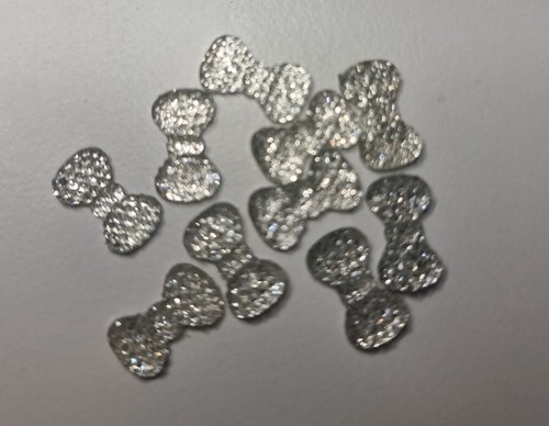 10pcs glitter nail art - 3d,