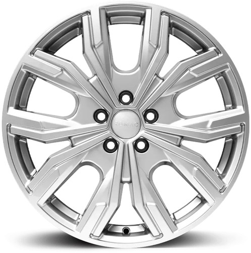 Silver alloy wheels - 16",