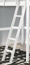 Pine Bunkbed Ladder - Bunk Bed Slanted Pine Ladder White, Grey, Black, (EBCCL)