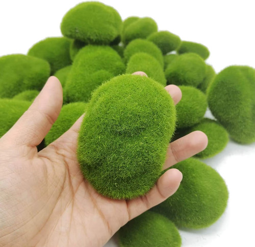 10pcs simulation moss stone - simulation,