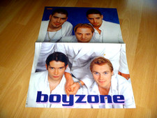 BOYZONE / BRAD PITT Poster 90s